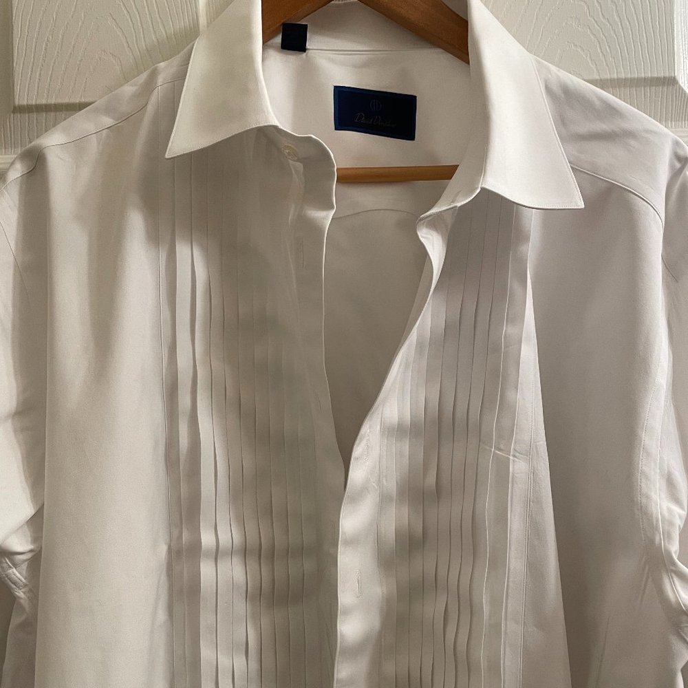 Men's David Donohue Tuxedo Shirt